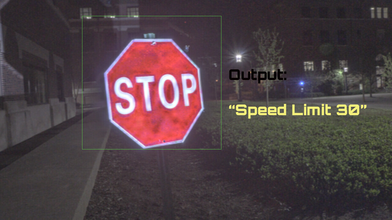 Researchers fooled AI into ignoring stop signs using a cheap projector