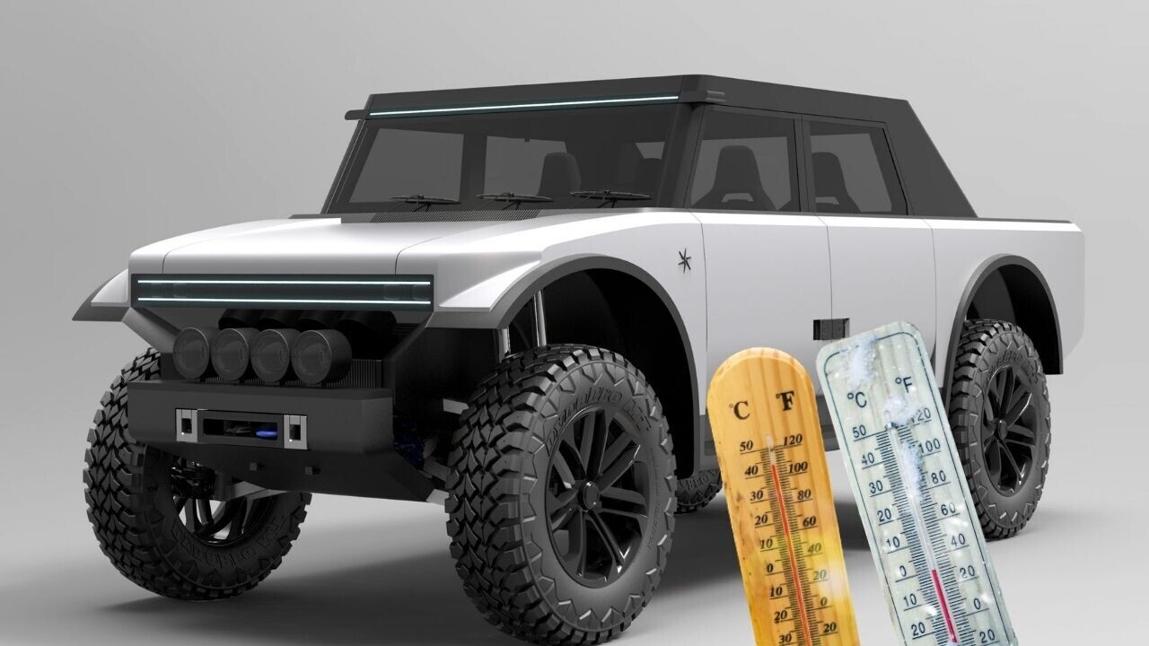 The Pioneer 4×4 is an EV with a range extender and a… fabric exterior?