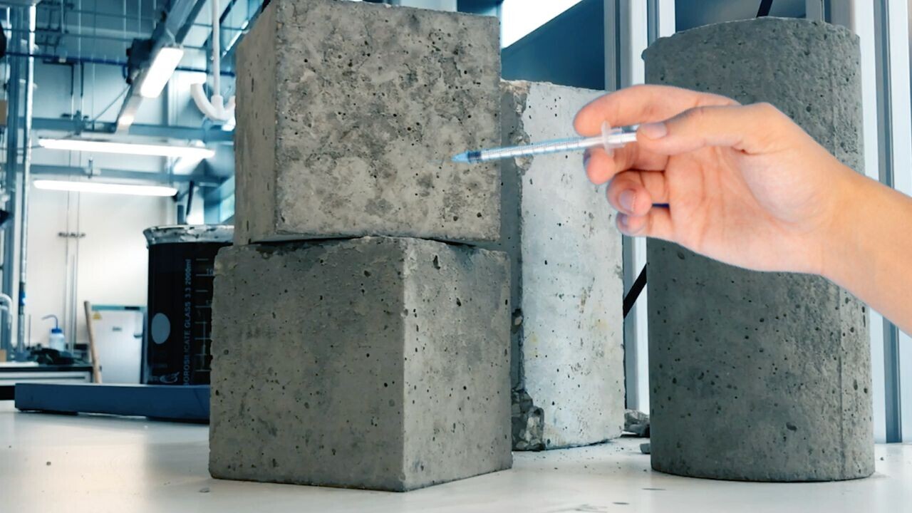 Concrete is one of the world’s most harmful materials. Graphene could change that