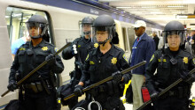 Anonymous protesters go after BART. This time OFFline. [Video & Photos] Featured Image