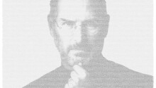 Beautiful: Public #thankyousteve Tweets visualised into a giant Steve Jobs poster Featured Image