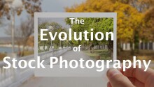 The evolution of stock photography Featured Image