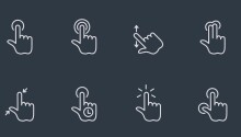 How to implement gestures into your mobile design Featured Image