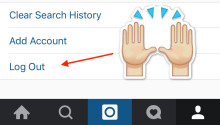 Instagram’s newest update for iOS gives you your damn log out button back Featured Image