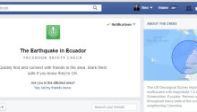 Facebook activates Safety Check feature following major earthquake in Ecuador Featured Image