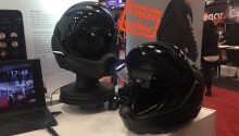 Smart motorcycle helmet comes with speakers and rearview camera