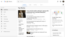 Google News shows off its minimalist new look Featured Image