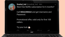 India’s government allegedly fueled a bogus campaign to garner support by offering ‘free Netflix’ (Update)