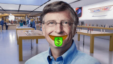 Bill Gates owns a lot more Apple stock than you might think
