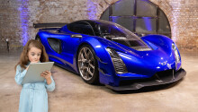 This 3D-printed hypercar runs on electricity and methanol (and costs $2.6M)
