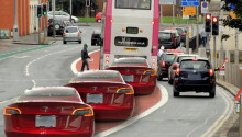 Electric vehicles can now use bus lanes in the UK — and cyclists aren’t happy