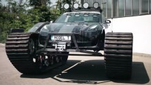 Watch this Tesla transform into a monstrous 6-ton tank Featured Image