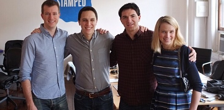 Marissa Mayer pulls the trigger: Yahoo just purchased mobile recommendations app Stamped