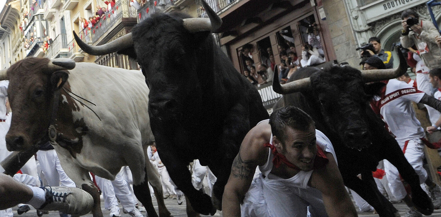 Zynga releases Running with Friends where players can flee the Pamplona Bulls of Spain