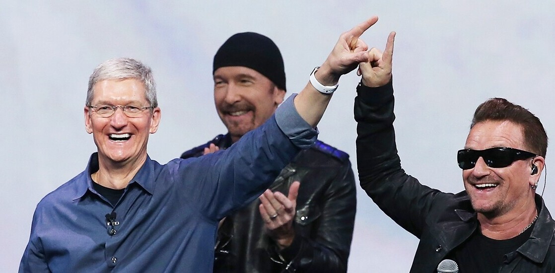 Apple is working on a new digital music format, U2’s Bono says