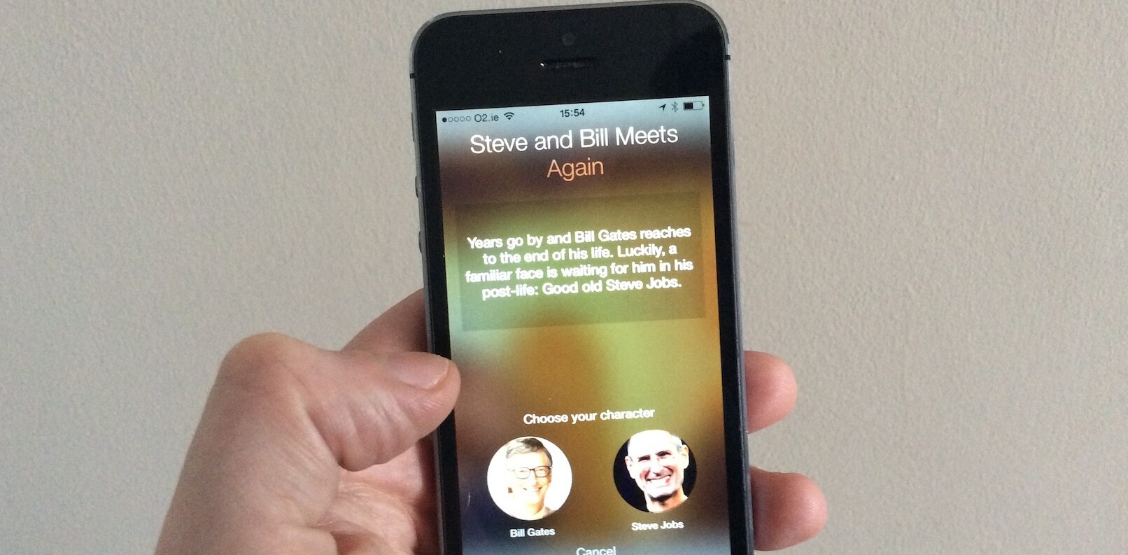 Meet the chat app where you can role-play as Bill Gates talking to Steve Jobs’ ghost