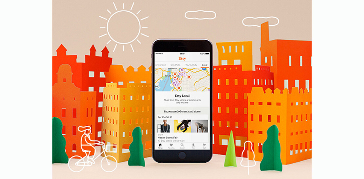 Etsy’s updated mobile app lets you locate local artisans on-the-go