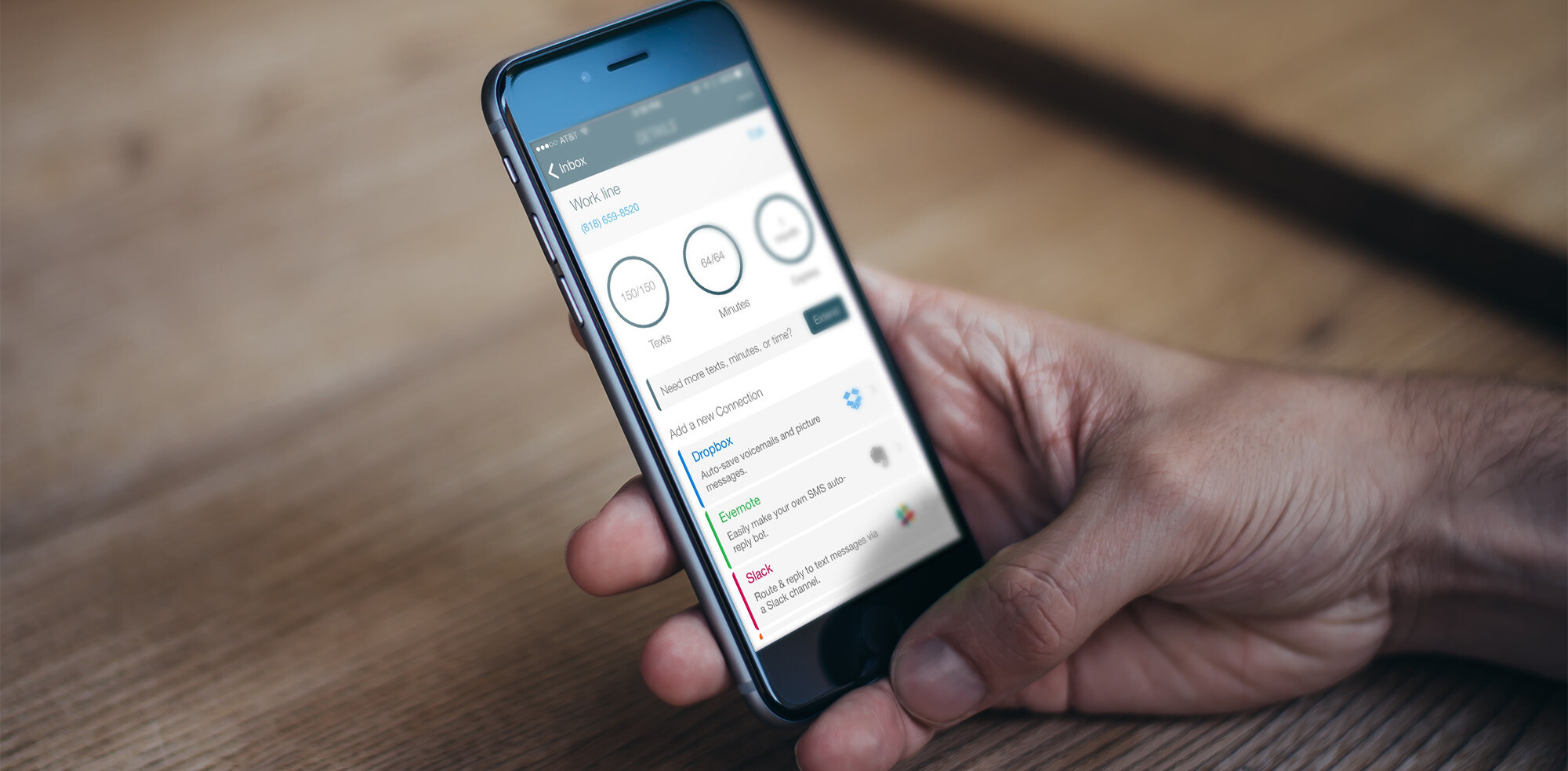 Burner now connects with Slack, Evernote to make your phone number smarter