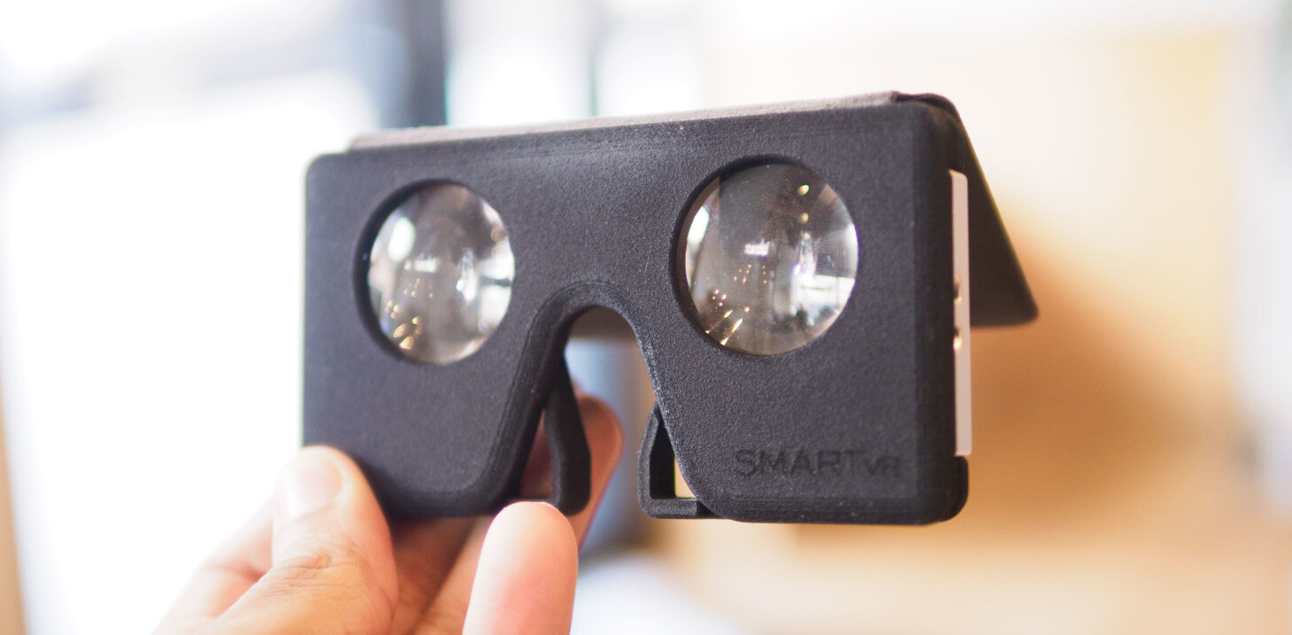 This Google Cardboard VR headset is the size of an iPhone 5