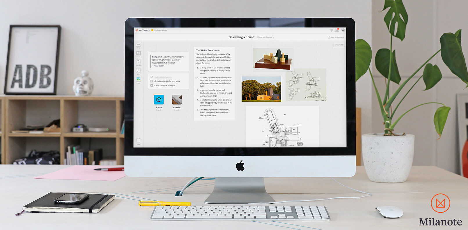 Milanote is the Evernote for creatives