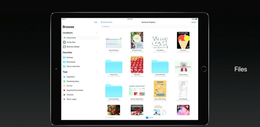 Apple finally gives iOS a proper file management system with new Files app