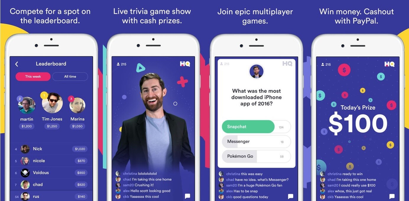 Vine’s creators built a live trivia app that actually pays you