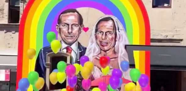 This AR mural is the perfect way to celebrate Australia’s ‘YES’ vote for same-sex marriage