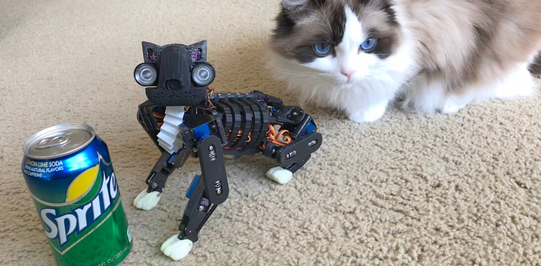 So, here’s a robotic cat you can 3D print