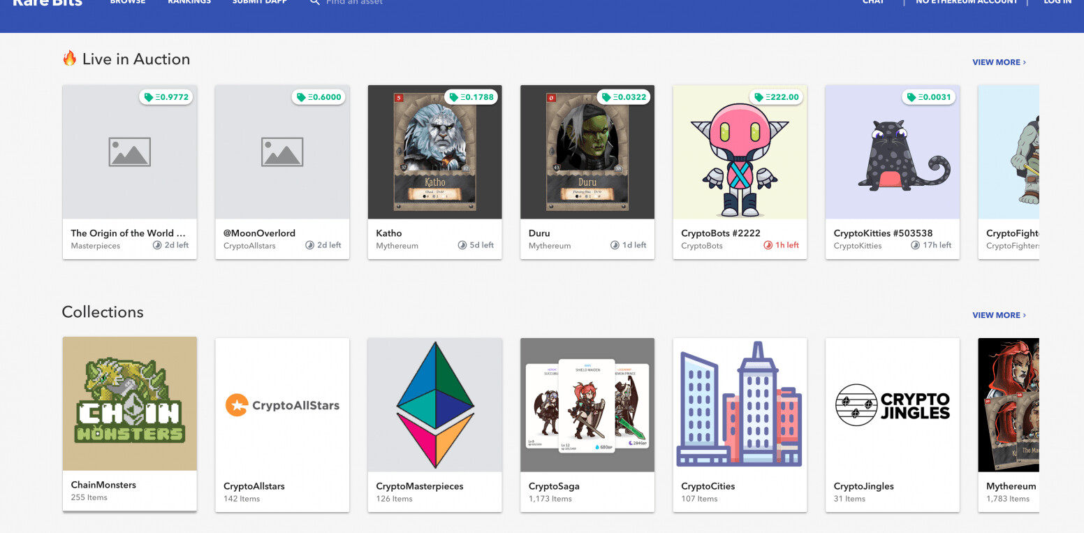 This startup is building an eBay for digital assets like CryptoKitties