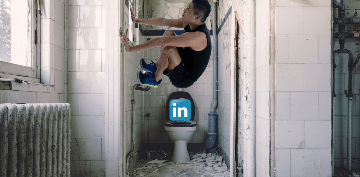 LinkedIn is a hellhole and this Twitter account proves it