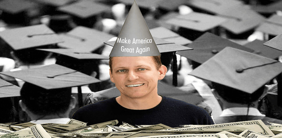 Peter Thiel’s attacks on higher education are boring
