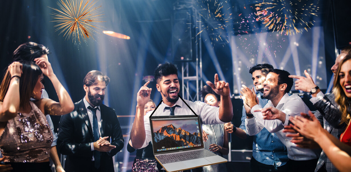 Here’s how to throw an office party using your Mac laptop