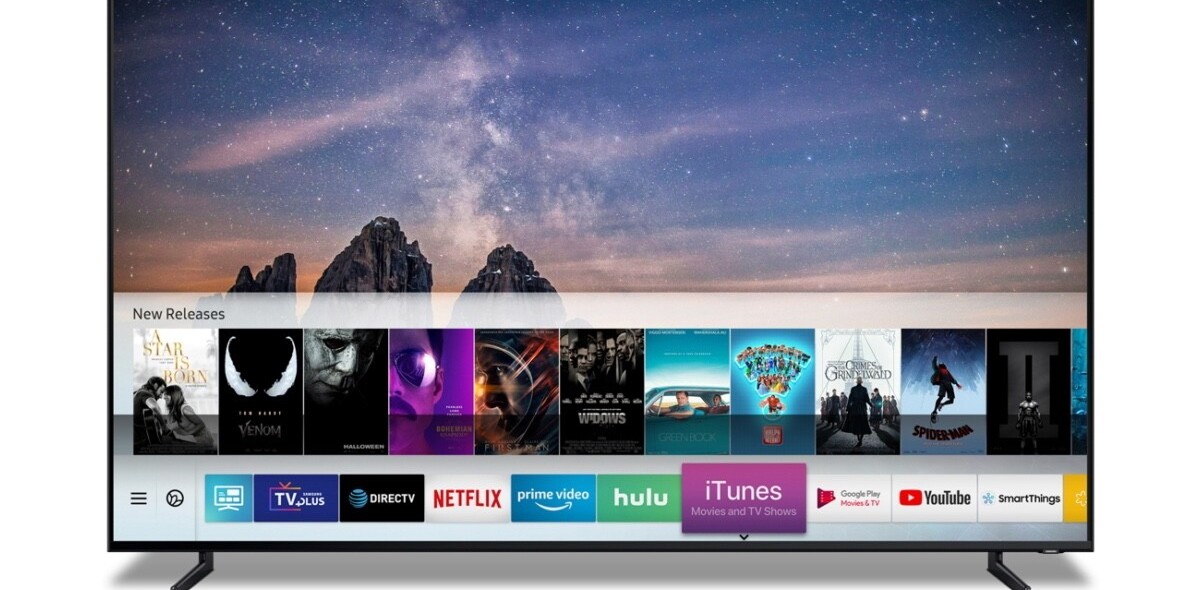 Samsung is bringing an iTunes app to its smart TVs soon