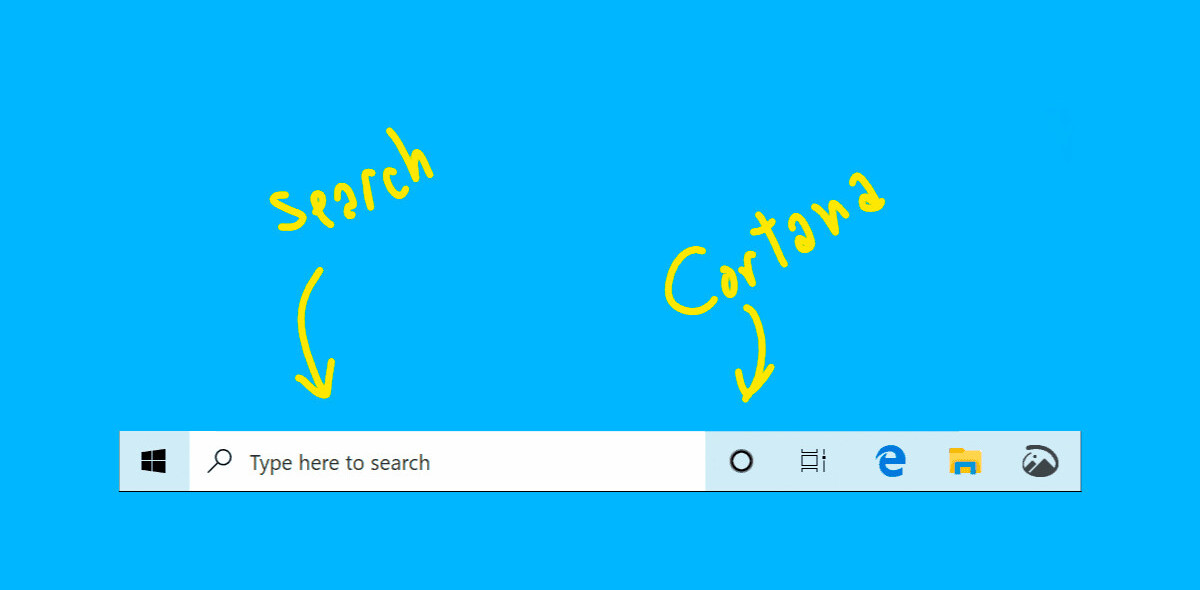 Windows 10’s search bar and Cortana split up on good terms