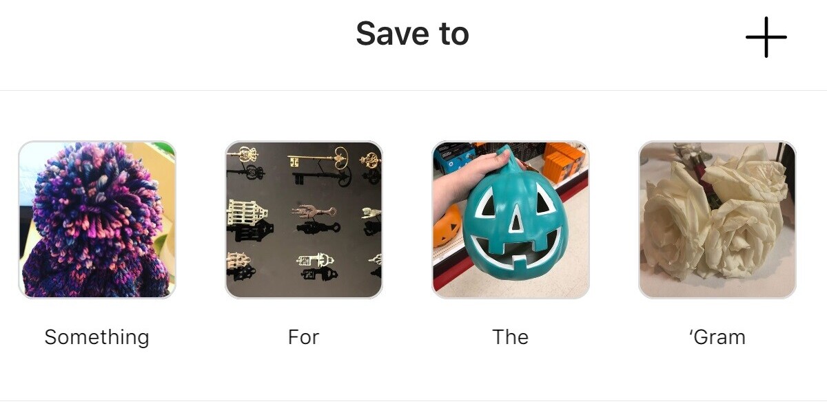 How to use Instagram collections like a makeshift Pinterest