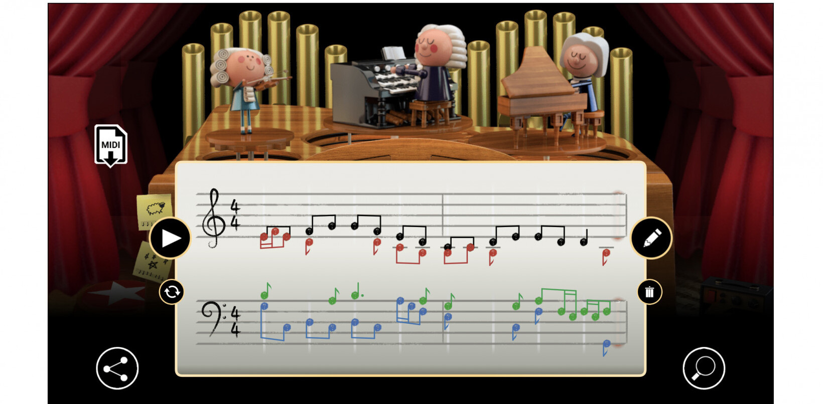 Google’s AI-powered Doodle to celebrate Bach’s birthday is its best ever