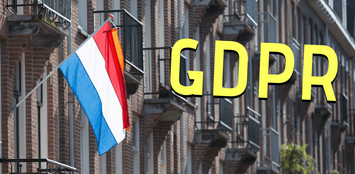 The Netherlands premieres the first GDPR fining policy in the EU