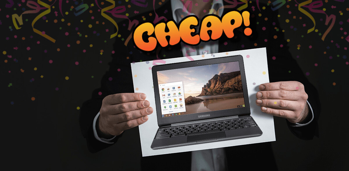 CHEAP: At $185, this Samsung Chromebook 3 is more than half off