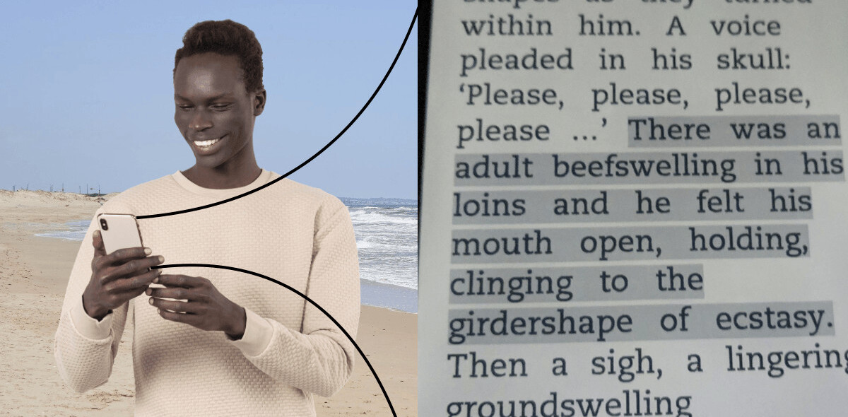 Actually, reading books on a phone is great