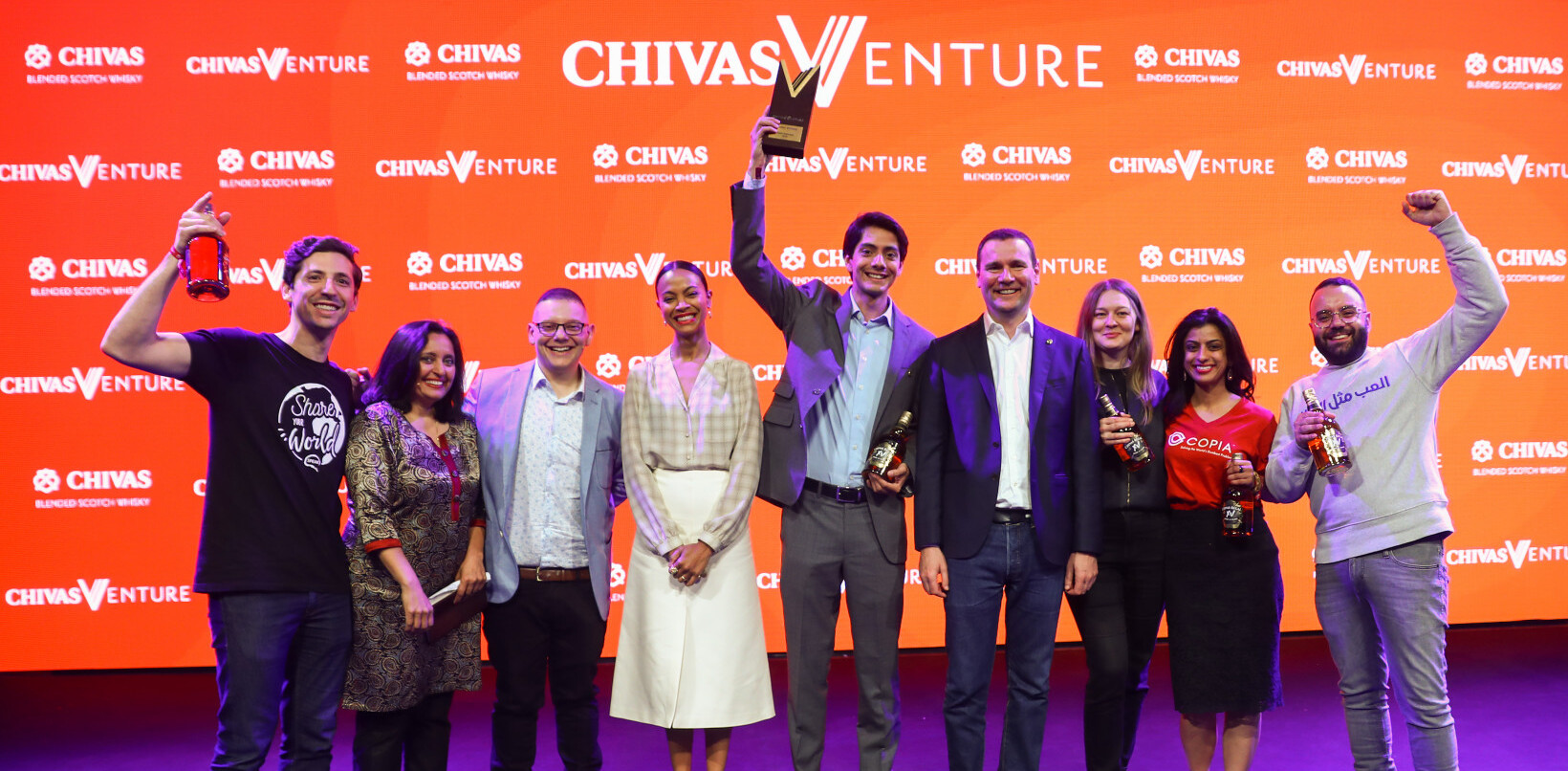 And the winner of the Chivas Venture Global Final is…