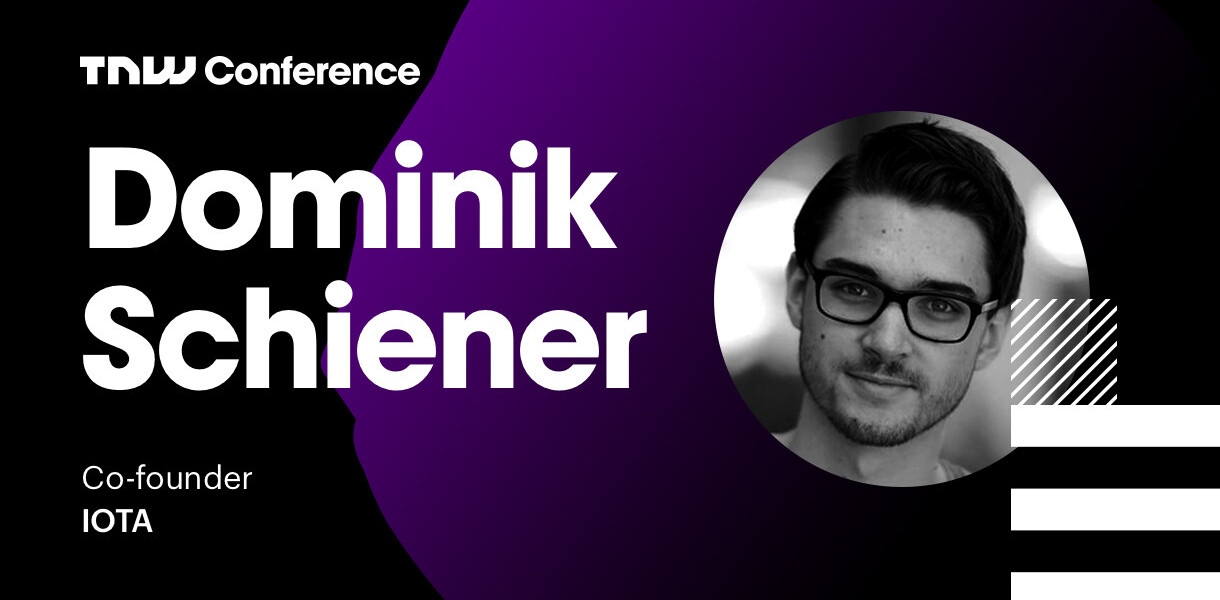 IOTA’s Dominik Schiener is live at TNW2019 – tune in now!