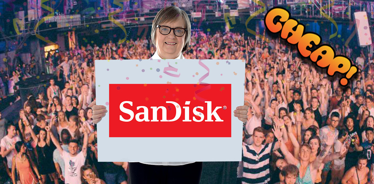 CHEAP: Savor this abundance of succulent SanDisk storage savings