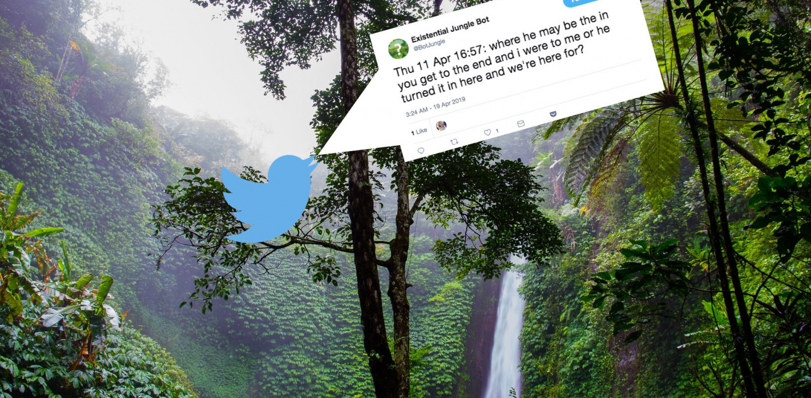 A Twitter bot that translates jungle sounds to existential questions might just help save the rainforest