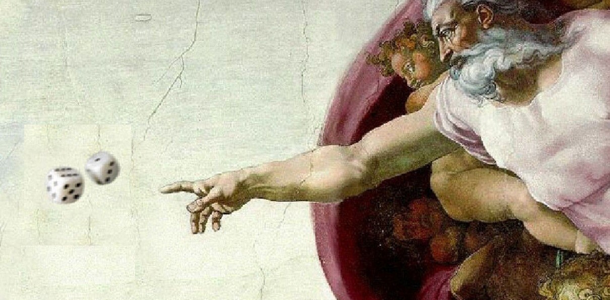 Quantum Darwinism may solve the question of whether God plays dice or not