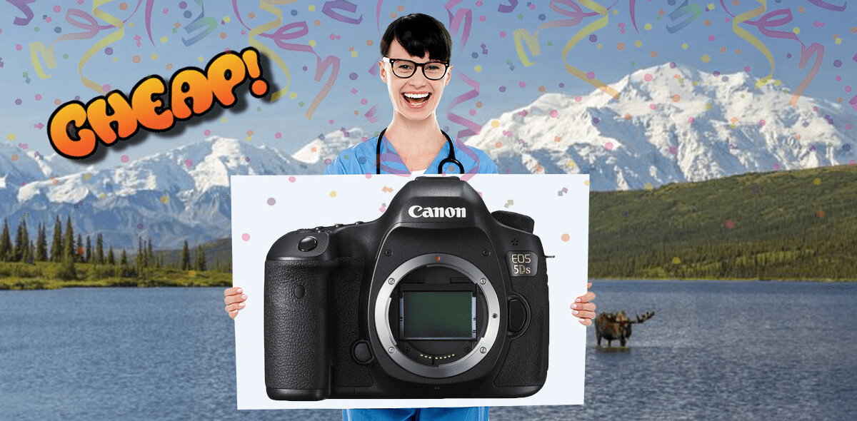 CHEAP: Shield thy eyes! Canon’s EOS 5DS DSLR Camera has 64% off