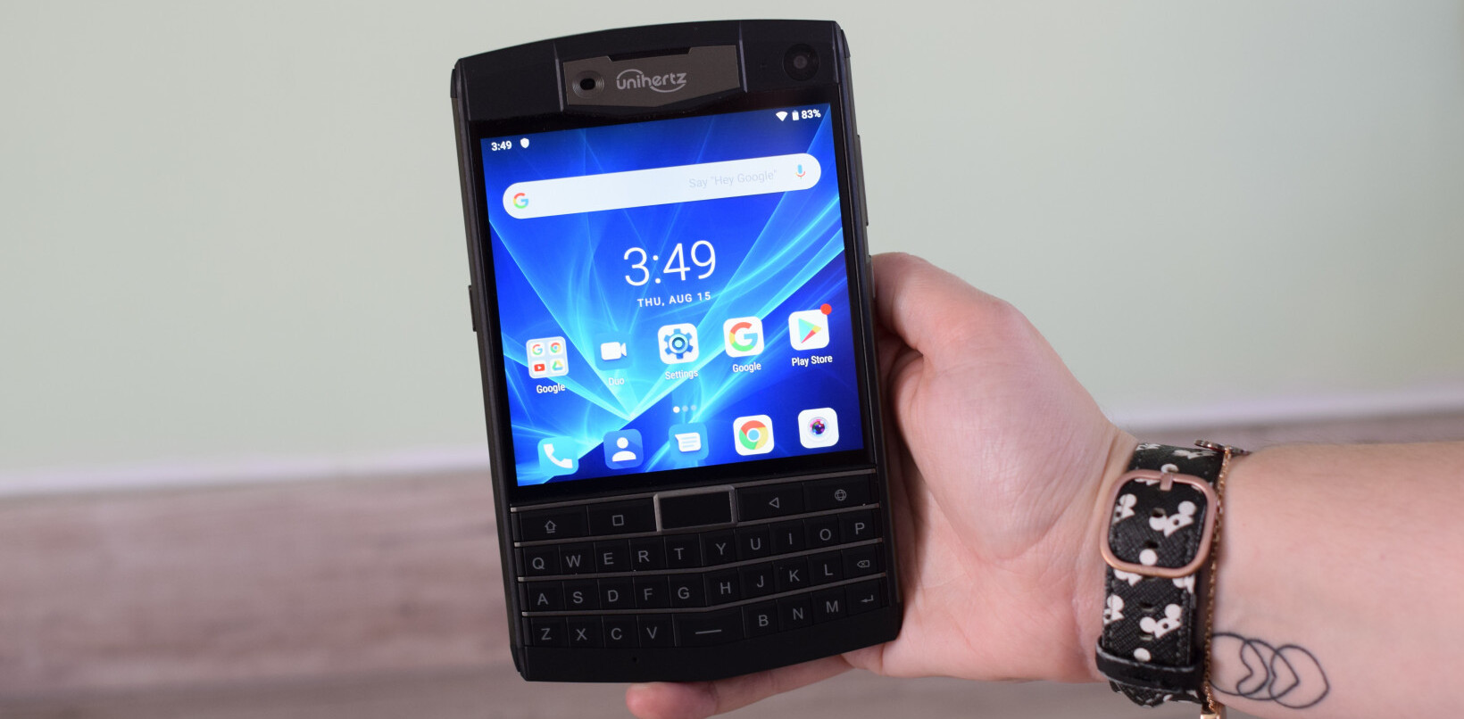 Hands-on: The Unihertz Titan is a delightful homage to the BlackBerry Passport