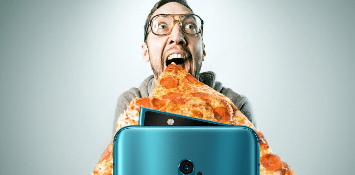 Mmm, the Oppo Reno 10x Zoom (with its pizza-slice selfie camera) is a tasty treat