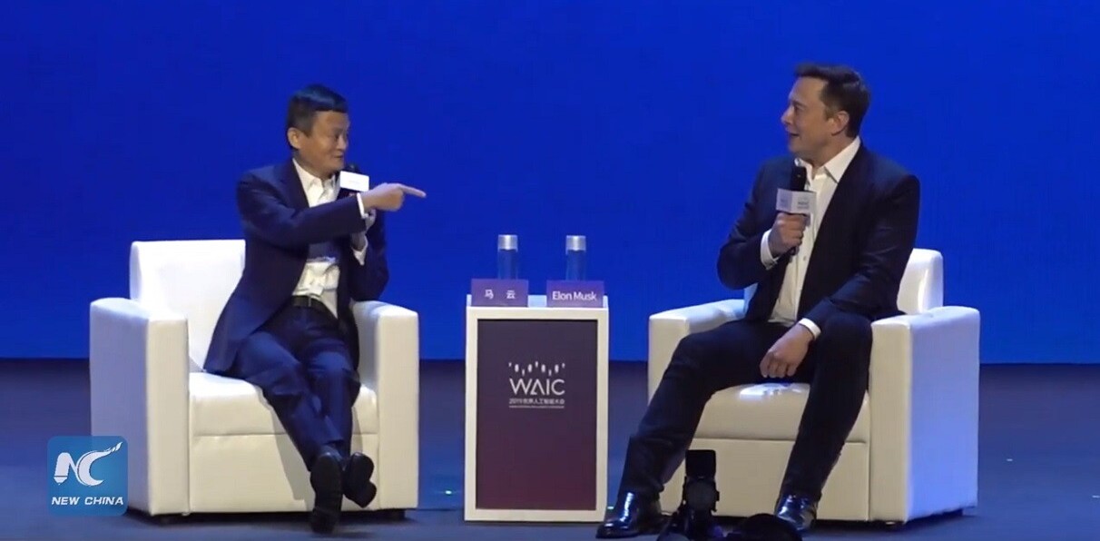 Elon Musk seemed unhinged ‘debating’ AI with Jack Ma