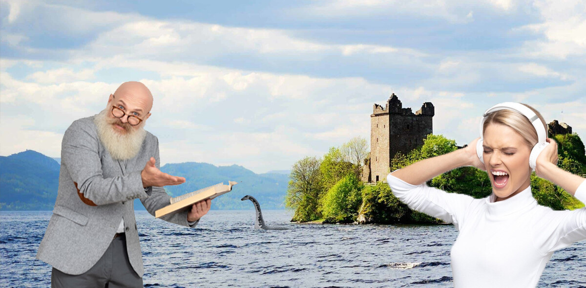 Big meanies use science to debunk the Loch Ness Monster myth