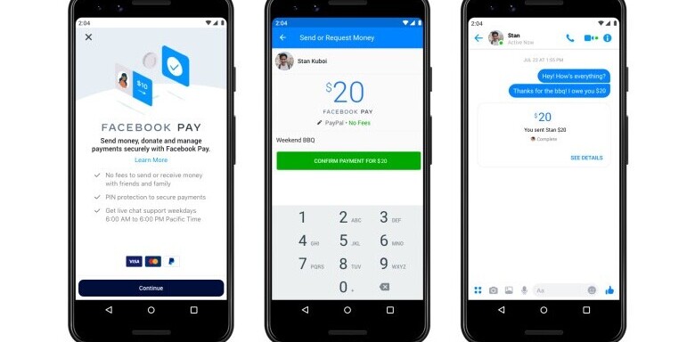 Facebook Pay will let you make payments through Messenger, WhatsApp, and Instagram